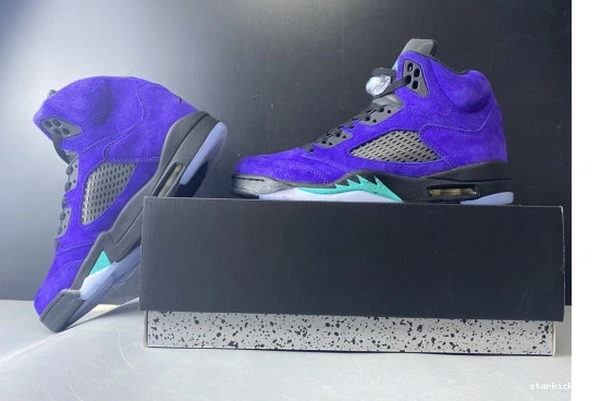 Air Retro Grape 5 Jordan Alternate 136027-500 136027-500 0911